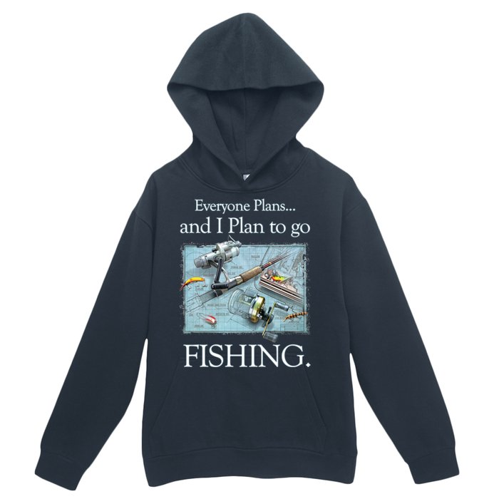 Fishing: Plan To Fish Urban Pullover Hoodie