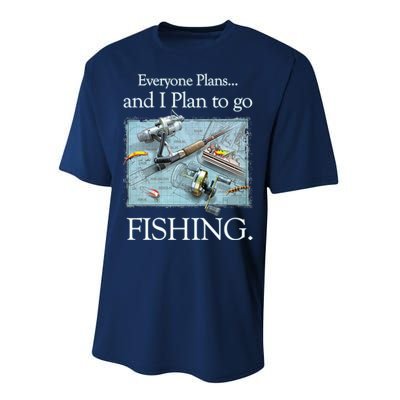 Fishing: Plan To Fish Performance Sprint T-Shirt