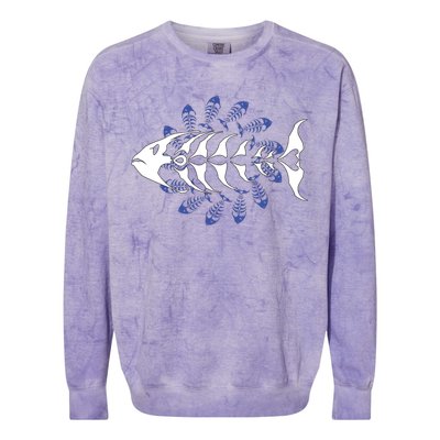 Fishing Primal Surf Colorblast Crewneck Sweatshirt