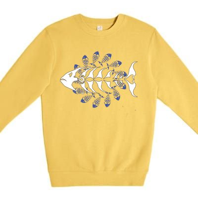 Fishing Primal Surf Premium Crewneck Sweatshirt