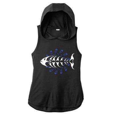 Fishing Primal Surf Ladies PosiCharge Tri-Blend Wicking Draft Hoodie Tank