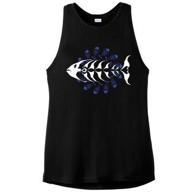 Fishing Primal Surf Ladies PosiCharge Tri-Blend Wicking Tank