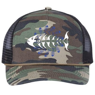 Fishing Primal Surf Retro Rope Trucker Hat Cap