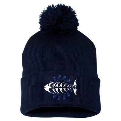 Fishing Primal Surf Pom Pom 12in Knit Beanie