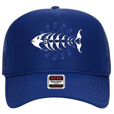 Fishing Primal Surf High Crown Mesh Back Trucker Hat