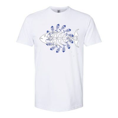 Fishing Primal Surf Softstyle CVC T-Shirt