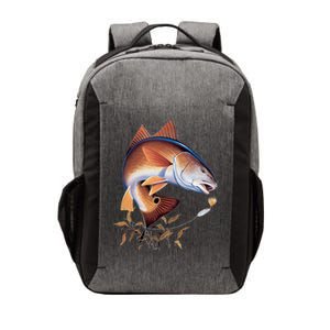 Fishing: Red Fish Vector Backpack