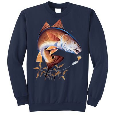 Fishing: Red Fish Sweatshirt