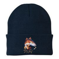 Fishing: Red Fish Knit Cap Winter Beanie