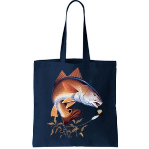 Fishing: Red Fish Tote Bag