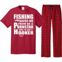 Fishing Saved Me Pornstar Hooker Pajama Set