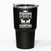 Fishing Solves Most Of My Problems Hunting Solves The Rest Tumbler