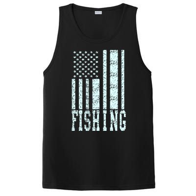 Fishing USA Flag PosiCharge Competitor Tank