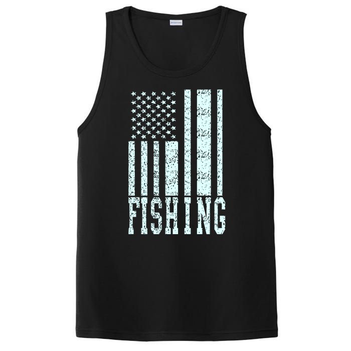 Fishing USA Flag PosiCharge Competitor Tank