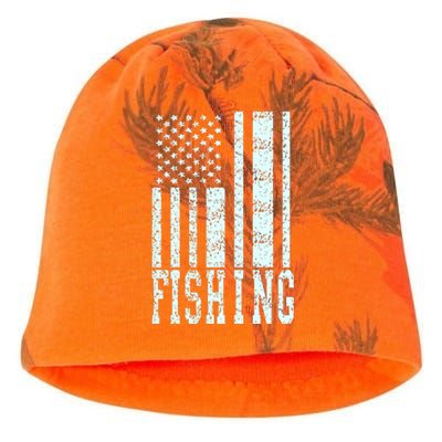 Fishing USA Flag Kati - Camo Knit Beanie