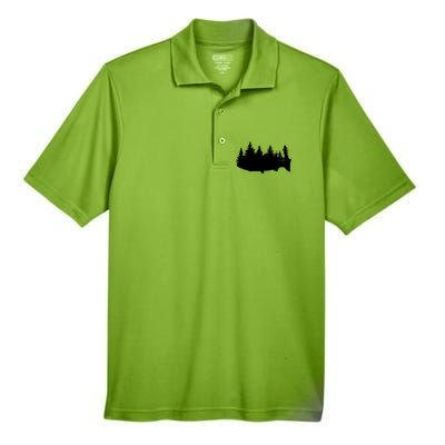 Fishing Wilderness Men's Origin Performance Pique Polo