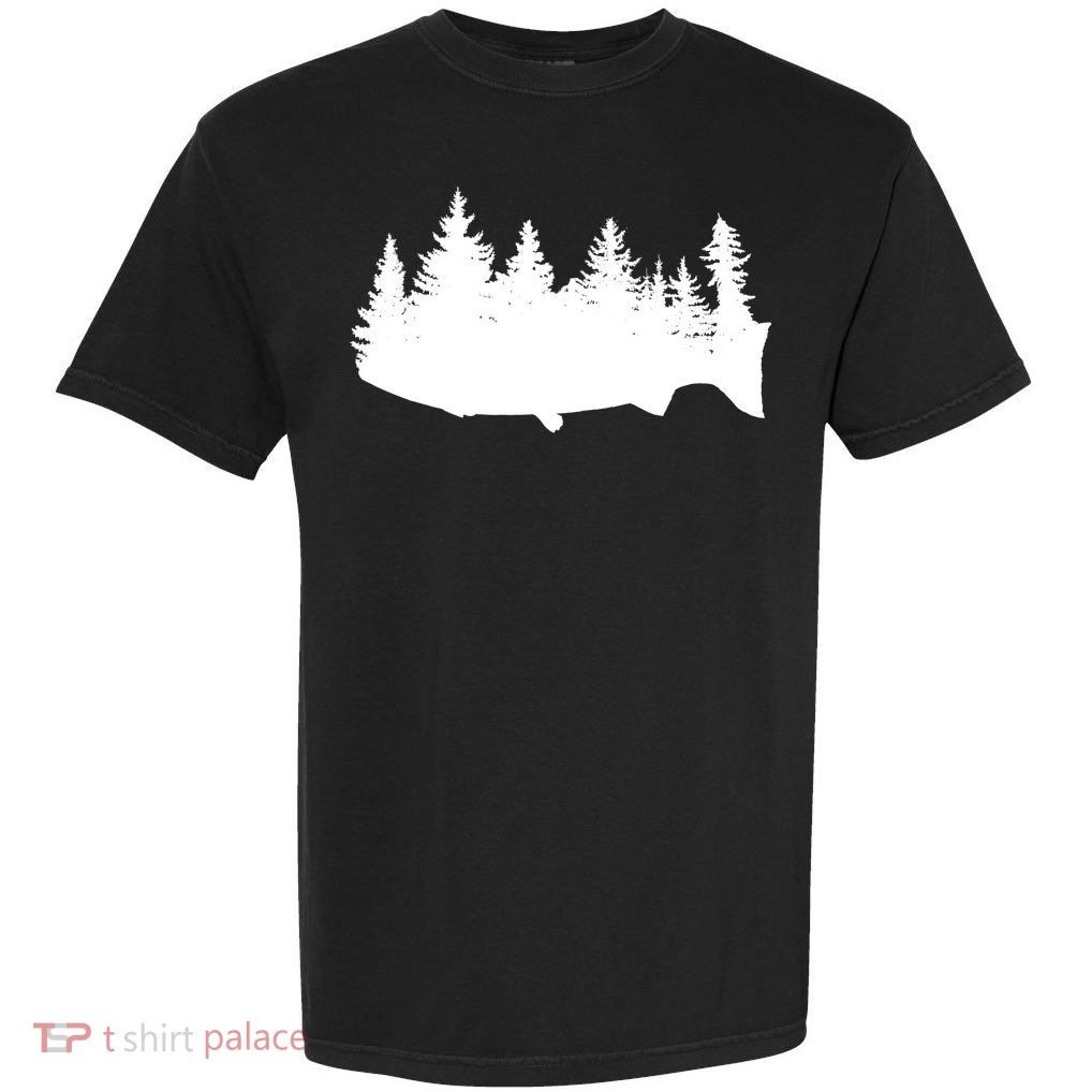 Fishing Wilderness Garment-Dyed Heavyweight T-Shirt