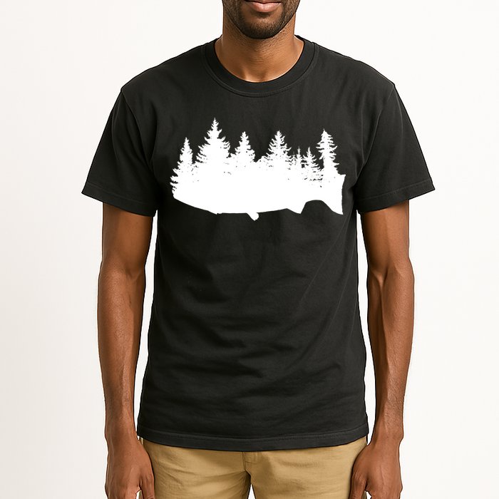 Fishing Wilderness Tall T-Shirt
