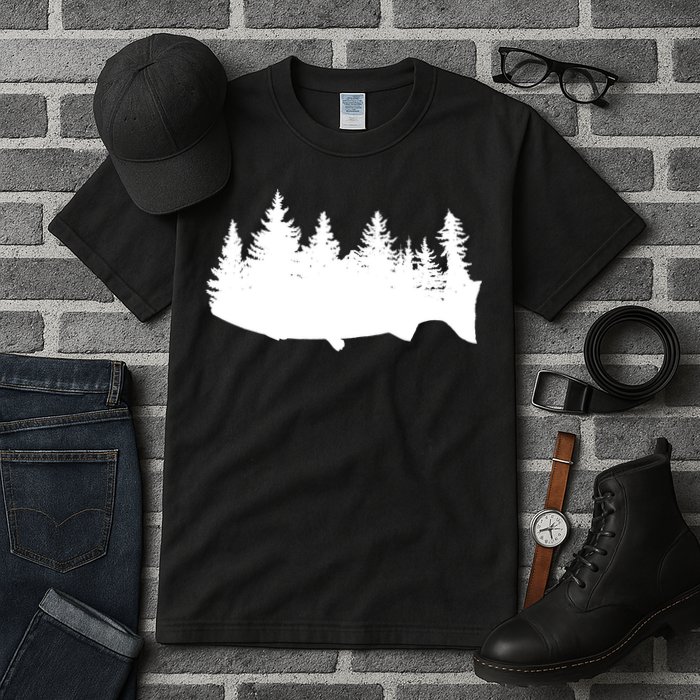 Fishing Wilderness Tall T-Shirt