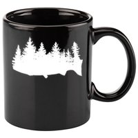Fishing Wilderness 11oz C Handle Ceramic Mug