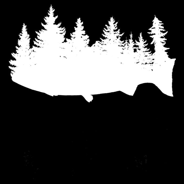 Fishing Wilderness Zip Tote Bag