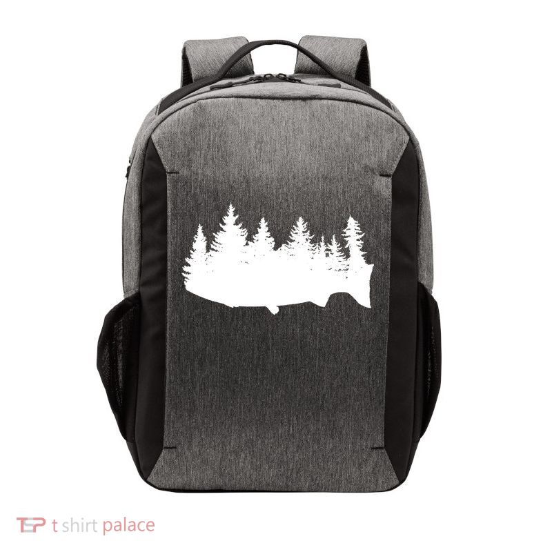 Fishing Wilderness Vector Backpack