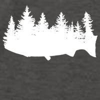 Fishing Wilderness Vector Backpack