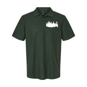 Fishing Wilderness Softstyle Adult Sport Polo