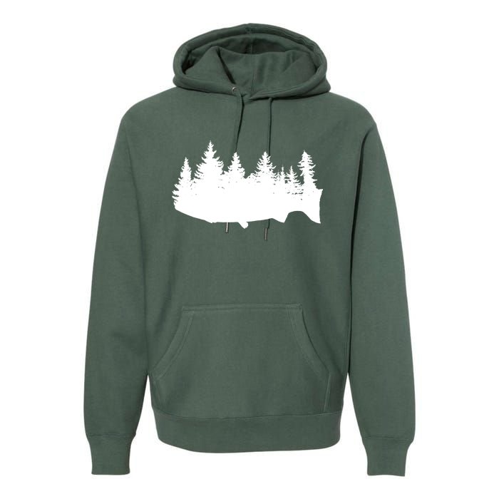 Fishing Wilderness Premium Hoodie