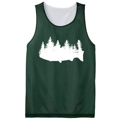 Fishing Wilderness Mesh Reversible Basketball Jersey Tank