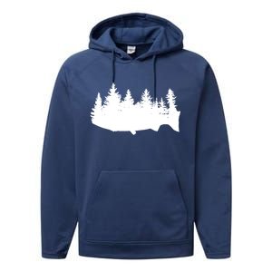 Fishing Wilderness Performance Fleece Hoodie