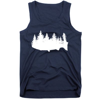 Fishing Wilderness Tank Top