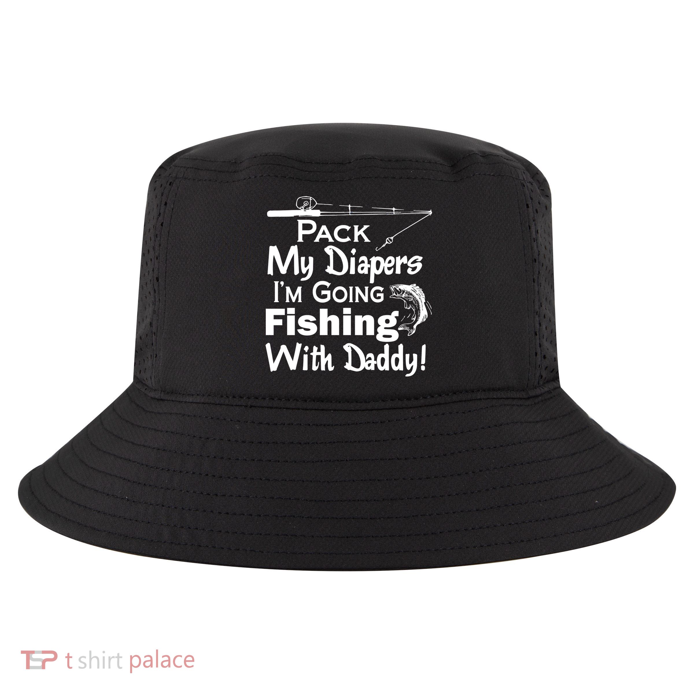 Fishing With Daddy Cool Comfort Performance Bucket Hat