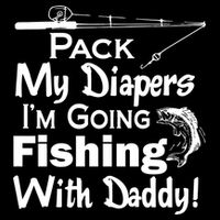 Fishing With Daddy 7-Panel Snapback Hat