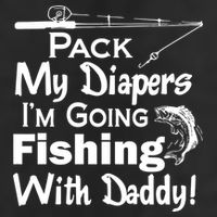 Fishing With Daddy 25L Jumbo Tote