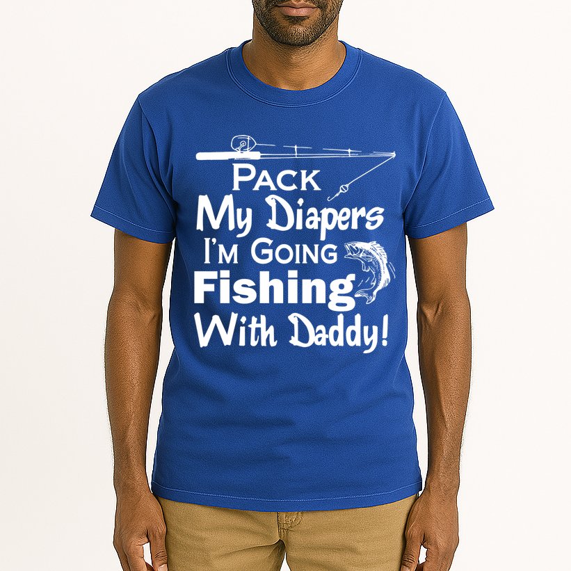 Fishing With Daddy Tall T-Shirt