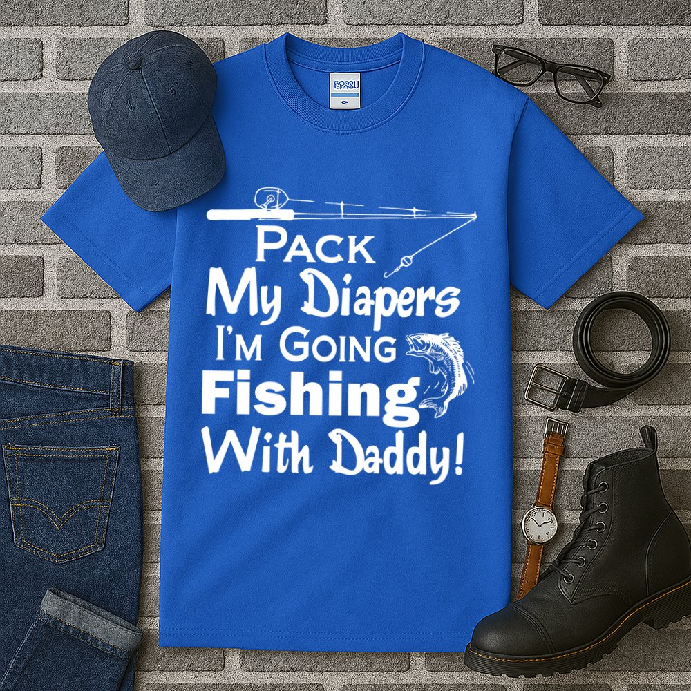 Fishing With Daddy Tall T-Shirt