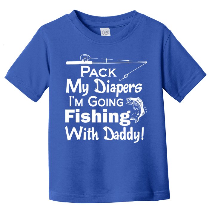 Fishing With Daddy Toddler T-Shirt