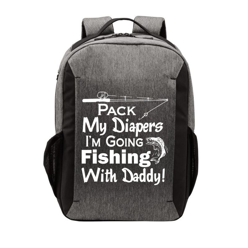 Fishing With Daddy Vector Backpack