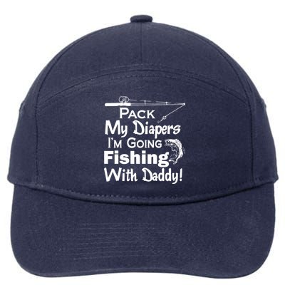 Fishing With Daddy 7-Panel Snapback Hat