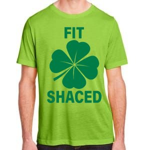 Fit Shaced Funny Irish Drinking Party Adult ChromaSoft Performance T-Shirt