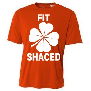 Fit Shaced Funny Irish Drinking Party Cooling Performance Crew T-Shirt