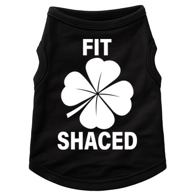 Fit Shaced Funny Irish Drinking Party Doggie Tank