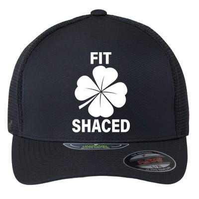 Fit Shaced Funny Irish Drinking Party Flexfit Unipanel Trucker Cap