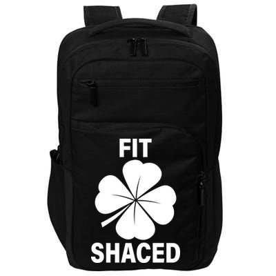 Fit Shaced Funny Irish Drinking Party Impact Tech Backpack