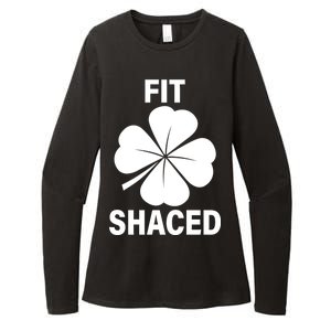 Fit Shaced Funny Irish Drinking Party Womens CVC Long Sleeve Shirt