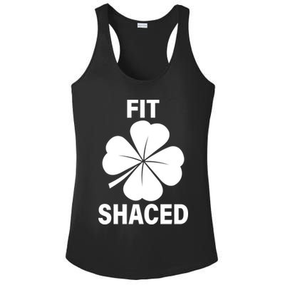 Fit Shaced Funny Irish Drinking Party Ladies PosiCharge Competitor Racerback Tank