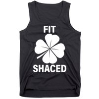 Fit Shaced Funny Irish Drinking Party Tank Top