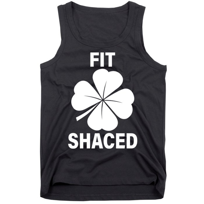 Fit Shaced Funny Irish Drinking Party Tank Top