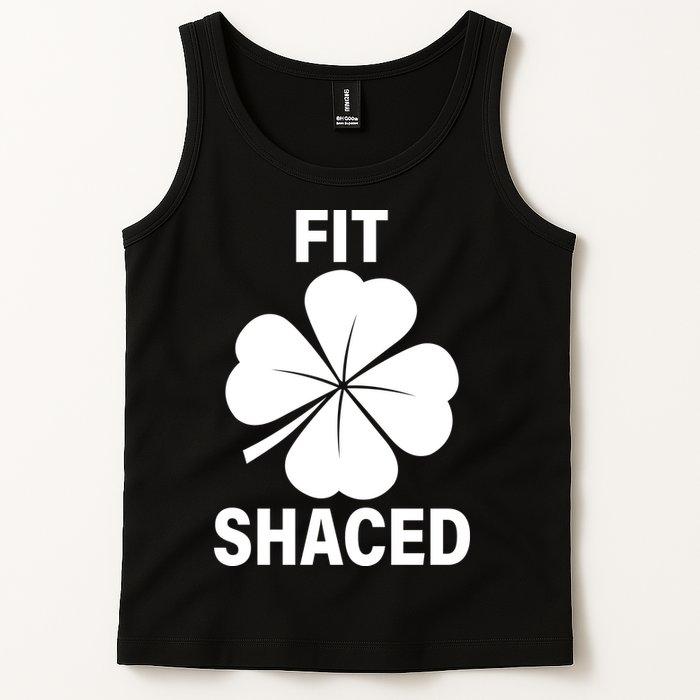 Fit Shaced Funny Irish Drinking Party Tank Top